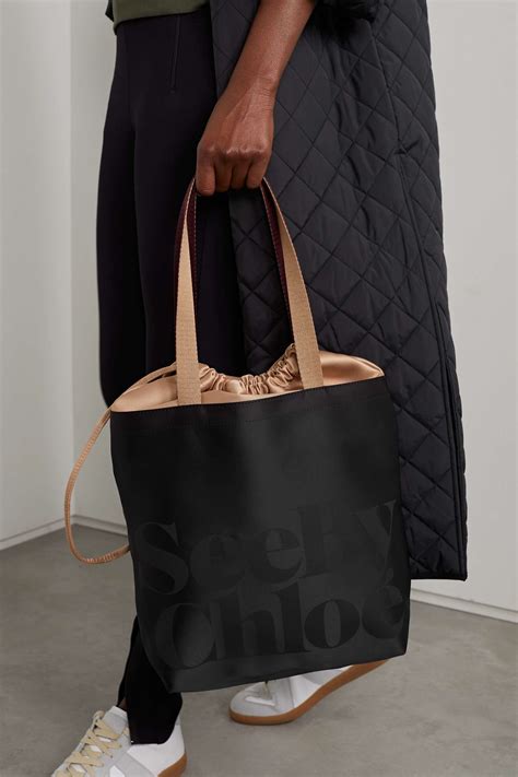 see by chloe satin tote|see by chloe bags nordstrom.